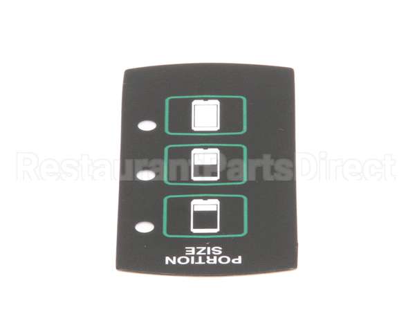 A546-383 Grindmaster Cecilware Decal, Touchpad Icb Select