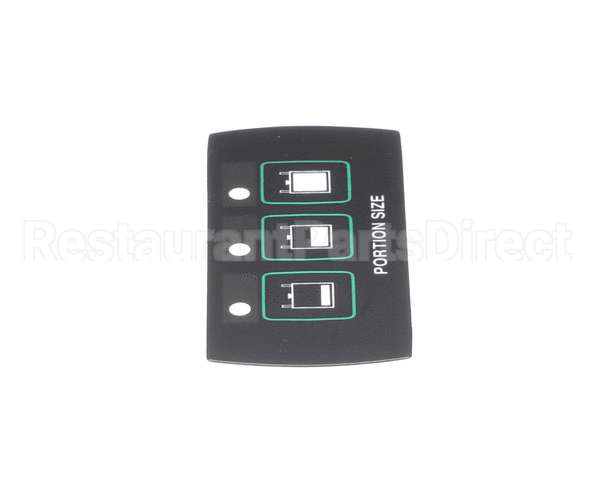 A546-384 Grindmaster Cecilware Decal, Touchpad Columb Select