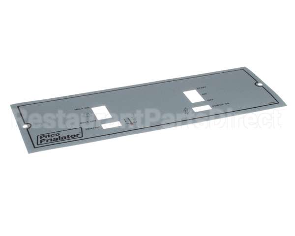A6041601 Pitco Label,Ovrelay Fr Pnl 14,18 Sfx-Hn