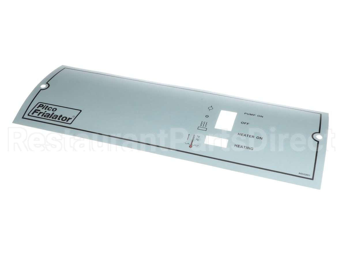 A6042801 Pitco Label,Ovrly Fr Pnl Bif 14,18-H