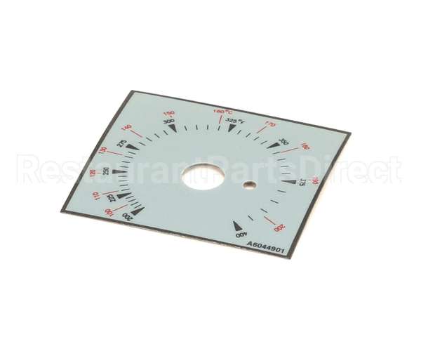 A6044901 Pitco Label,Ovrelay Thermostat Bhd Dr 7,14,18