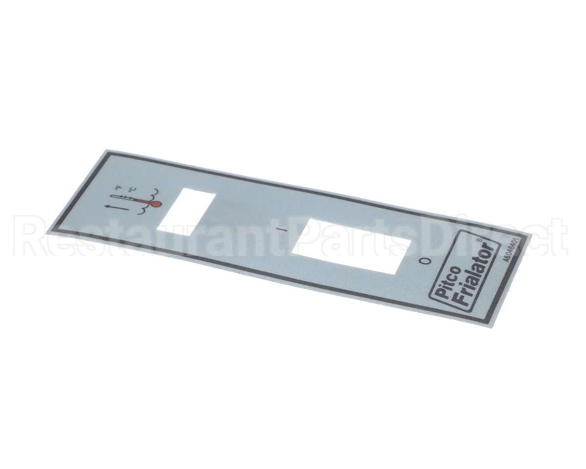 A6046401 Pitco Lbl,Ovrly Fr Pnl W/Heater Kfc Int