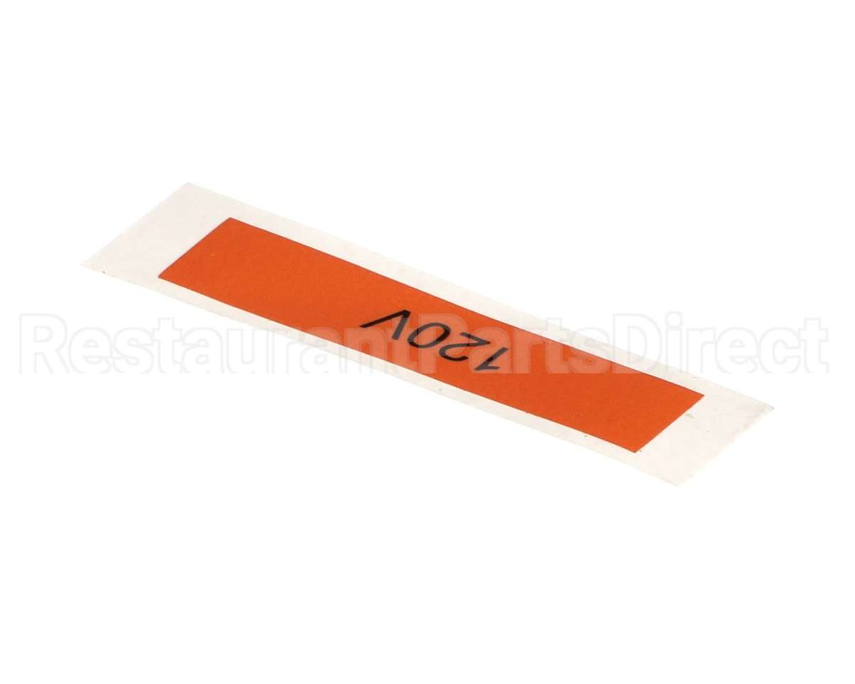 A6051601 Pitco Lbl,Marking Voltage (120V)