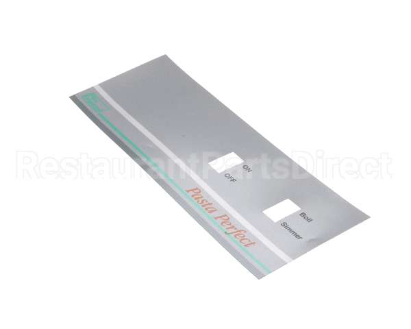 A6067101 Pitco Label,Ovrly Bezel Pg14D Man W/O