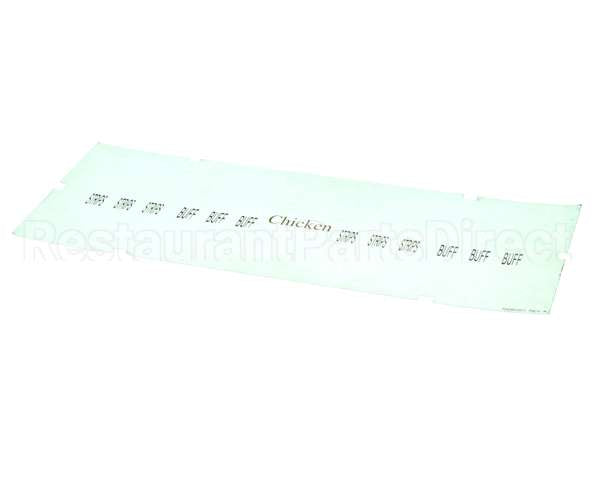 A6085501 Pitco Label,Ovrelay Hooters Chkn