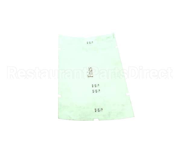 A6085503 Pitco Label,Ovrelay Hooters Fries