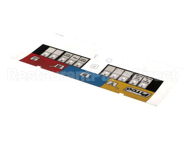 A6090701 Pitco Label,Ovrlay Wingstreet Sg