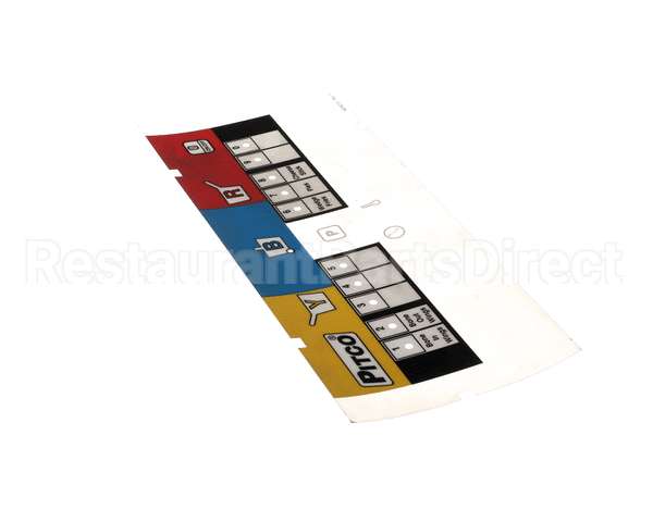 A6090701 Pitco Label,Ovrlay Wingstreet Sg
