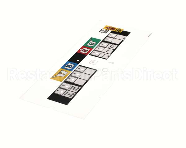 A6100901 Pitco Label,Ovrelay Wingstreet Se