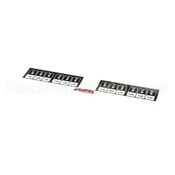 A6111101 Compatible Pitco Label/Overlay, Rl-Fryer, Lobster