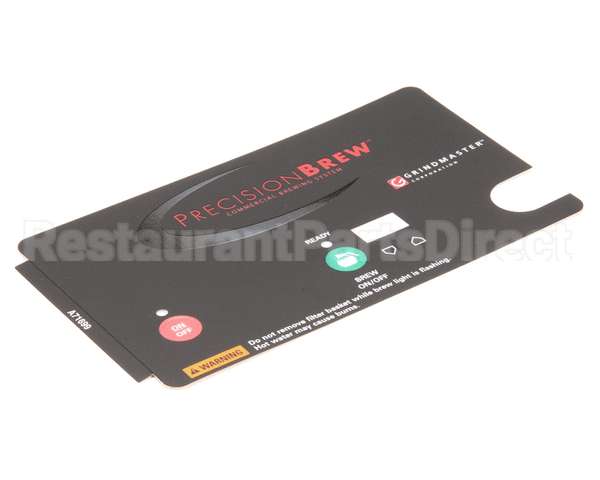 A71699 Grindmaster Cecilware Decal,T-Pad,B-Sap Series