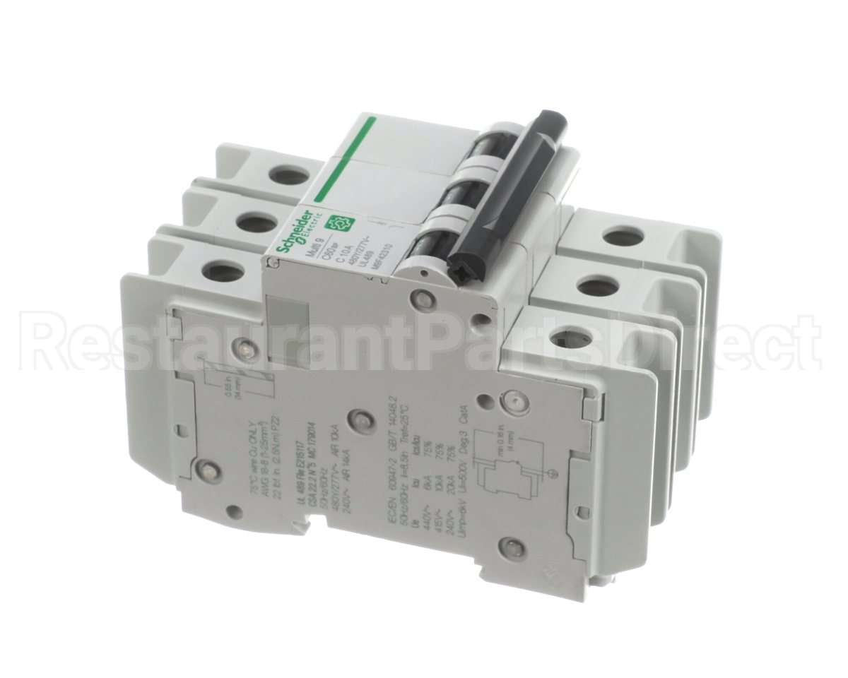 AA-P1192A Bakers Pride Circuit Breaker; 3P;10A [Ep-2-