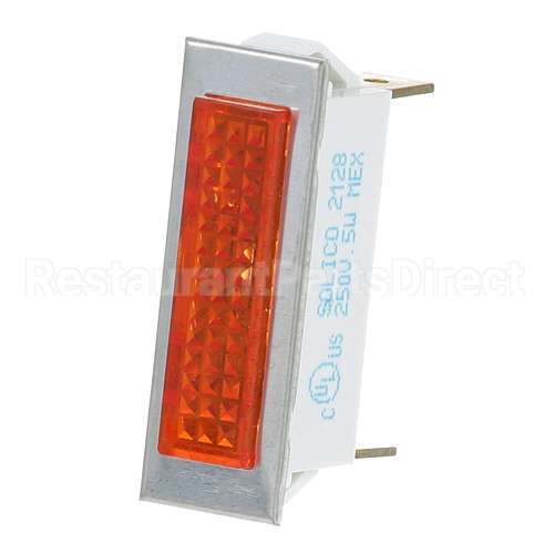AC-4996-5 Compatible Accutemp Signal Light 3/8" X 1-5/16" Amber 250