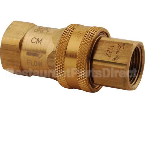 AG5D Compatible TS Brass Disconnect, Quick (3/4", T&S)