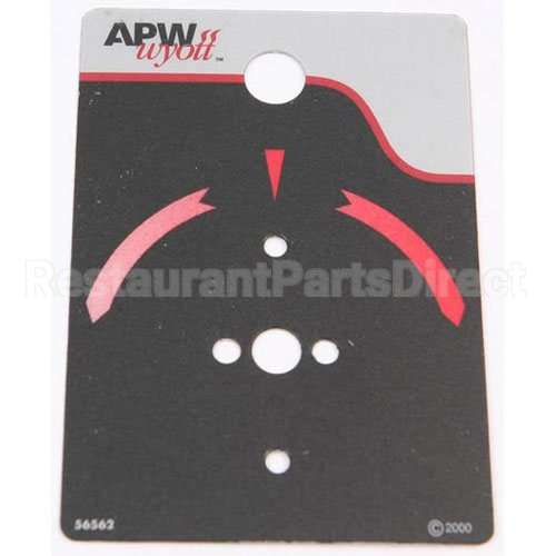 AS-56562 Compatible Apw Increase Decrease R Labl New