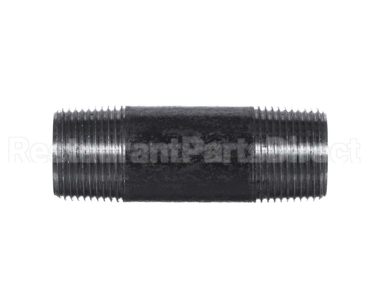 AS-N5218P Bakers Pride Nipple 3/4 X 3 Blk Pipe