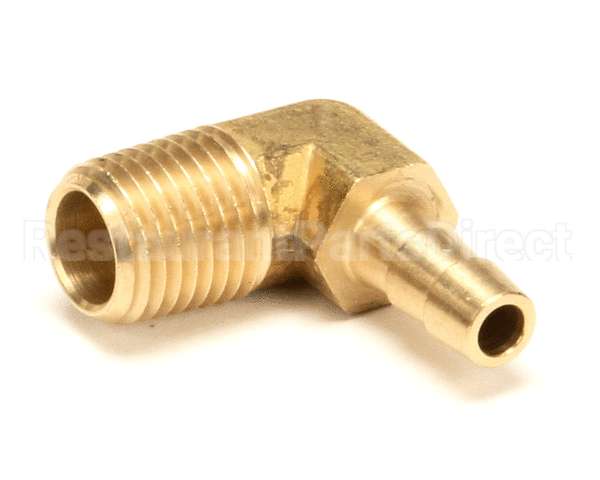 AT0P-2628-1 Accutemp Brass Elbow, 1/4 Hose Barb X 1/4 Male Np
