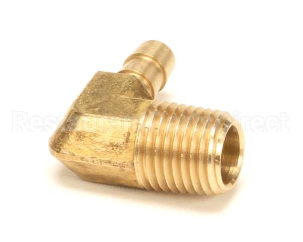 AT0P-2628-1 Accutemp Brass Elbow, 1/4 Hose Barb X 1/4 Male Np