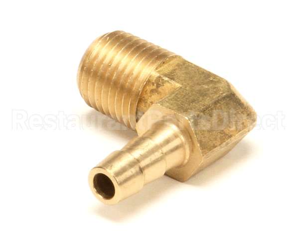 AT0P-2628-1 Accutemp Brass Elbow, 1/4 Hose Barb X 1/4 Male Np