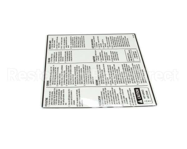 AT1L-3658-3 Accutemp Overlay Steamer Instructions