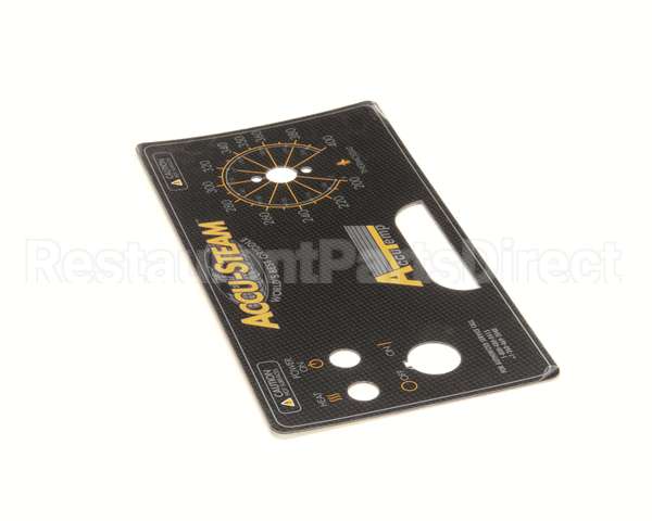 AT2L-2715-3 Accutemp Overlay, Control Panel External Thermost