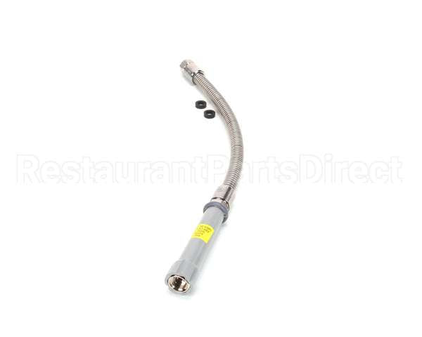 B-0020-H T&S Brass 20 Flexible S'steel Hose W/ Gray Handle