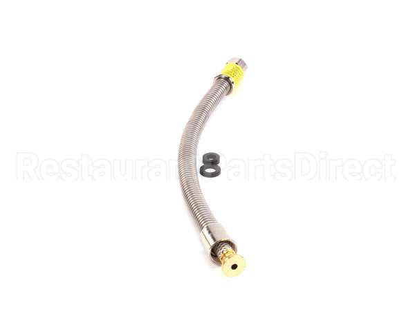 B-0020-H2A T&S Brass Hose, 20 Flexible Stainless Steel, Less