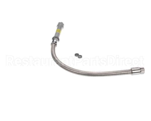 B-0024-H T&S Brass Hose, 24 Flexible Stainless Steel