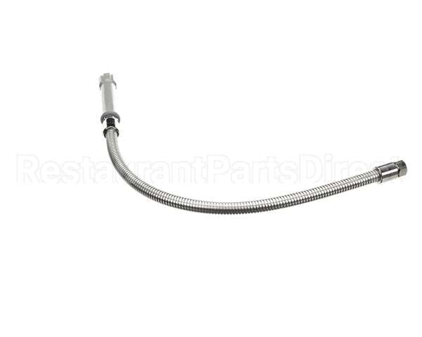 B-0028-H T&S Brass Hose, 28 Flexible Stainless Steel