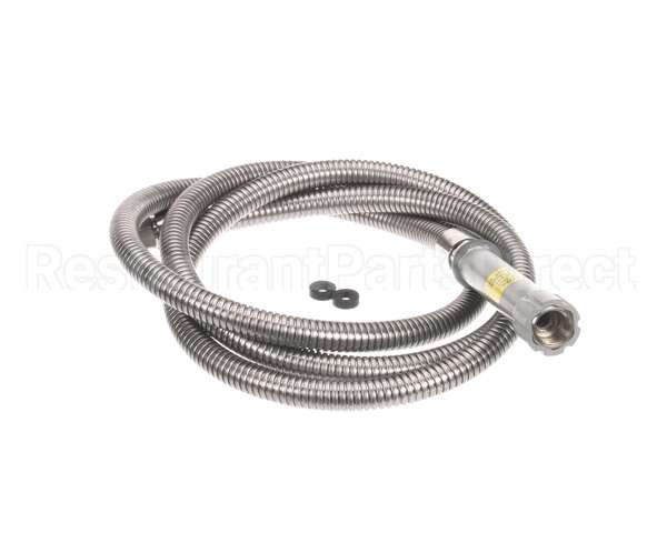 B-0096-H T&S Brass Hose, 96 Flexible Stainless Steel (Gray