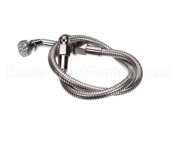 B-0101 T&S Brass Spray Valve W/ Rosespray Head & 38 Flexi