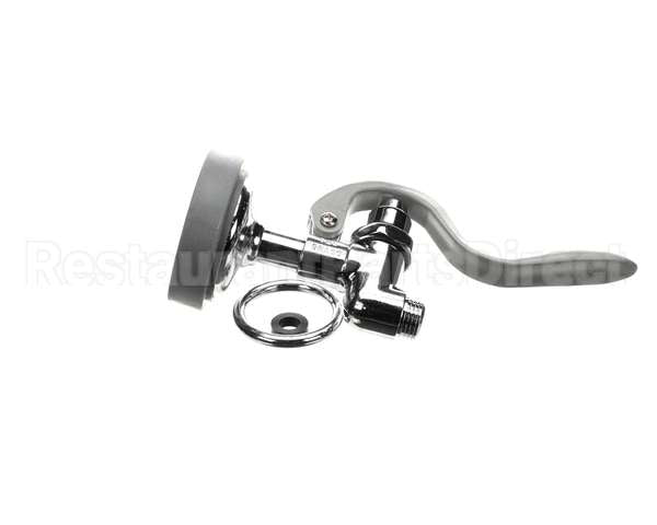 B-0107 T&S Brass Spray Valve, Gray Rubber Bumper, Doe Spr