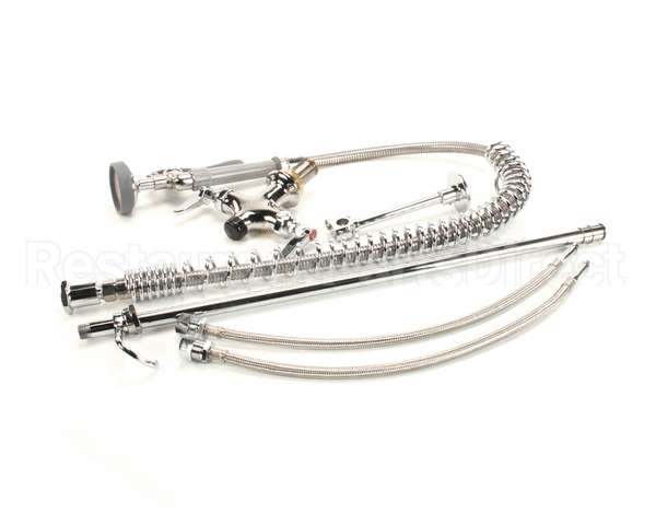 B-0113-B T&S Brass Easyinstall Pre-Rinse, Spring Action, Si