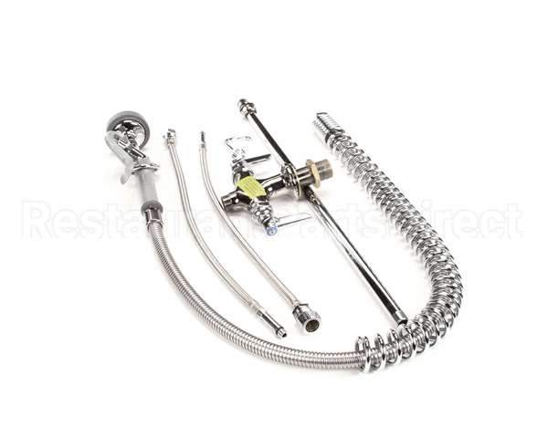 B-0113 T&S Brass Easyinstall Pre-Rinse, Spring Action, Si