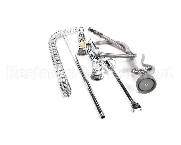 B-0123-B9 T&S Brass Easyinstall Prerinse Spring Action De