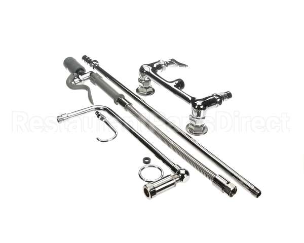 B-0131-C T&S Brass Prerinse Overhead Swivel Arm Wall Mou