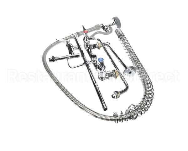 B-0133-01 T&S Brass Easyinstall Pre-Rinse, Spring Action, 8