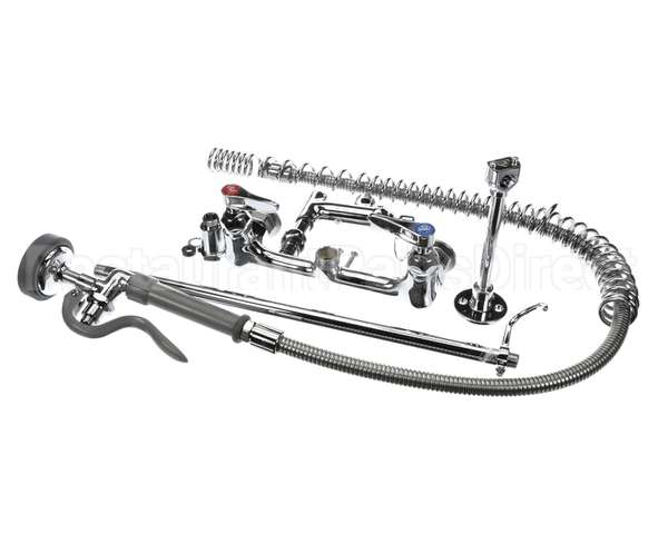 B-0133-ADF-LN T&S Brass Easyinstall Prerinse Spring Action Wa