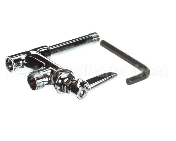 B-0155-01LN T&S Brass Add-On Faucet, Less Nozzle, Lever Handle