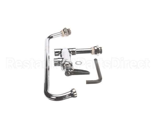 B-0156-EZ T&S Brass Easyinstall Add-On Faucet, 12 Nozzle, Le