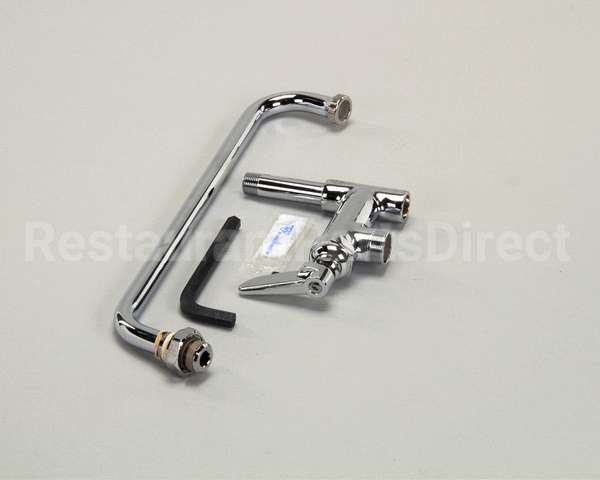 B-0156 T&S Brass Add-On Faucet, 12 Nozzle, Lever Handle,