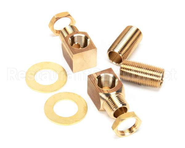 B-0230-K T&S Brass Installation Kit, 1/2 Npt Nipple, Lock N