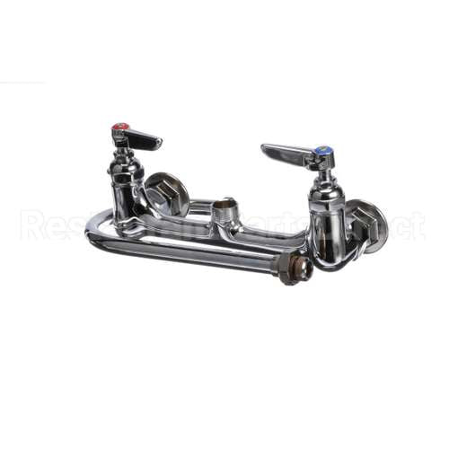 B-0331 T&S Brass Faucet, Wall Mount, 8 Centers, Eternas,