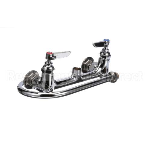 B-0331 T&S Brass Faucet, Wall Mount, 8 Centers, Eternas,