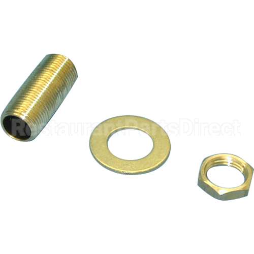 B-0425-M Compatible TS Brass Nipple - Supply, 1/2" Straight