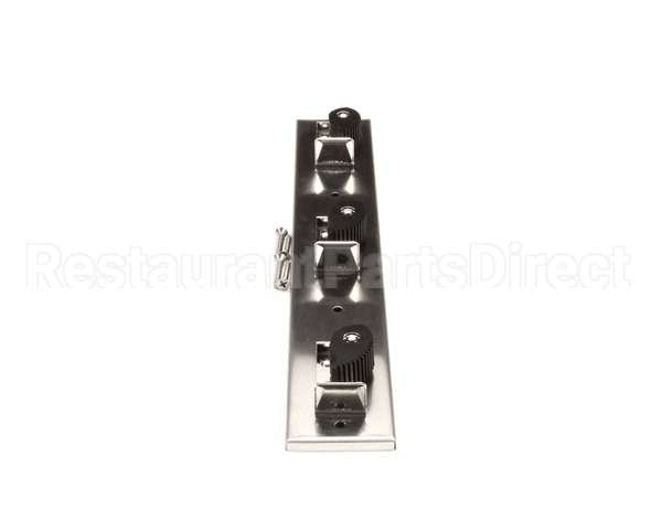 B-0653 T&S Brass Mop Hanger, Stainless Steel, Spring-Load