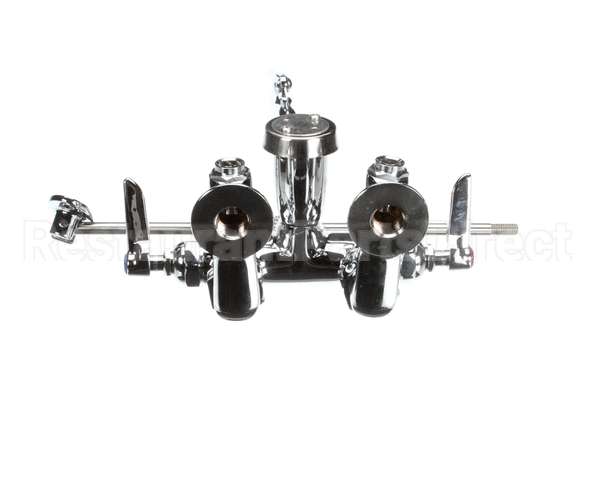 B-0667-POL T&S Brass Service Sink Faucet, Wall Mount, Adjusta