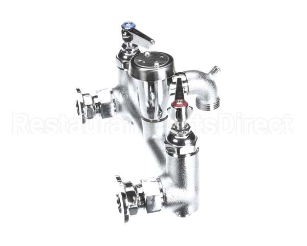 B-0674-BSTR T&S Brass Service Sink Faucet, Wall Mount, 8 Cente