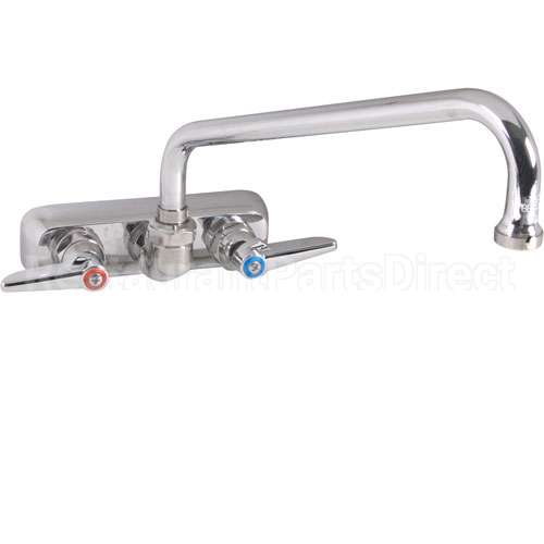 B-1117 Compatible TS Brass Faucet, 4"Wall, 10"Spt, Leadfree