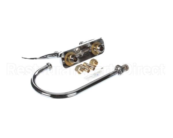 B-1141-04 T&S Brass Workboard Faucet, Deck Mount, 4 Centers,